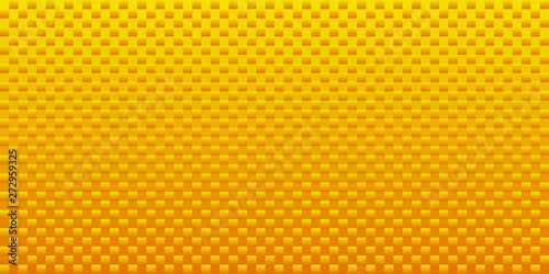 Vector abstract tile seamless pattern. Yellow background
