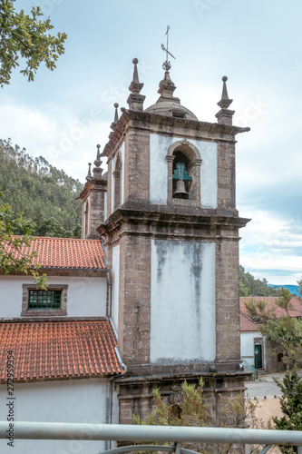 Mountain Marian Shrine of Our Lady of the Abbey from the eighteenth century, north of Portugal
