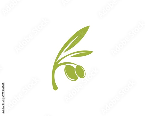 OLive logo vector illustration design template