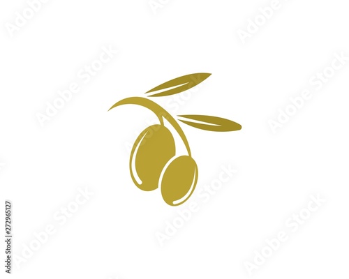 OLive logo vector illustration design template