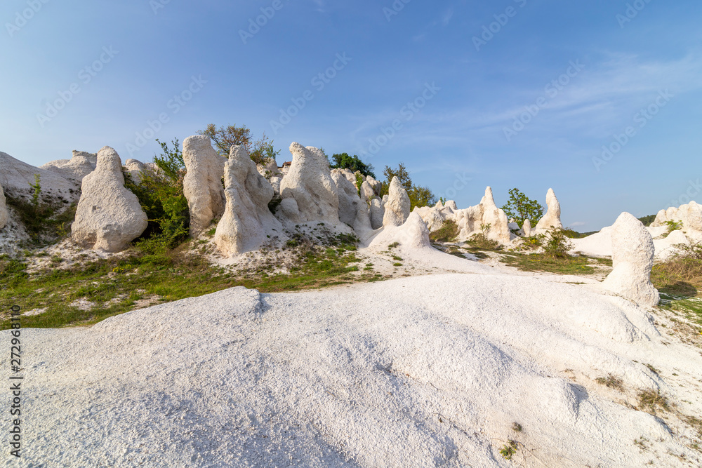 Stone wedding rock phenomenon in Bulgaria