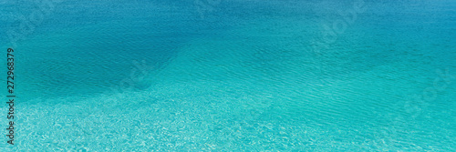 beautyful clean blue water blue lagoon panorama