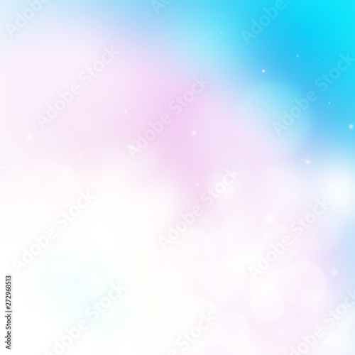 Pastel sparkle rays with bokeh abstract elegant background/texture. Dust sparks background.
