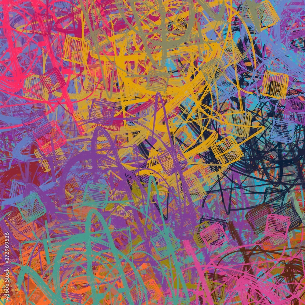 Cray texture pattern. Various shapes and colors. Wallpaper illustration. Cray texture pattern. Various shapes and colors. Wallpaper illustration.