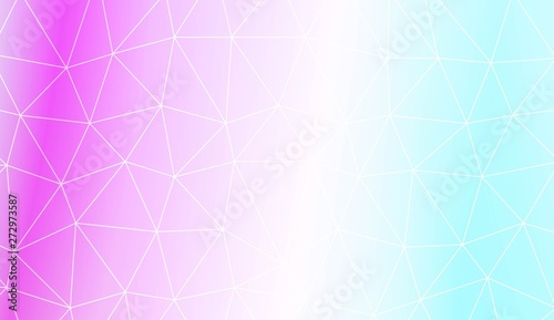 Polygonal pattern with triangles mosaic cover. For your idea, presentation, smart design Vector illustration. Creative gradient color.