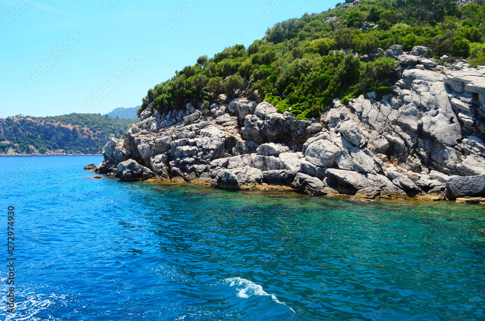 Cruise on the ship on the amazing Aegean Sea Cruise on the ship on the amazing Aegean Sea