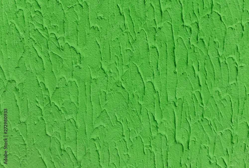 Bulk plaster facade texture background green Bulk plaster facade texture background green