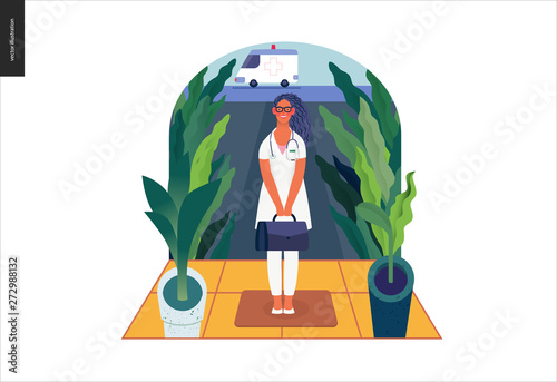 Medical insurance template - home medical assistance
