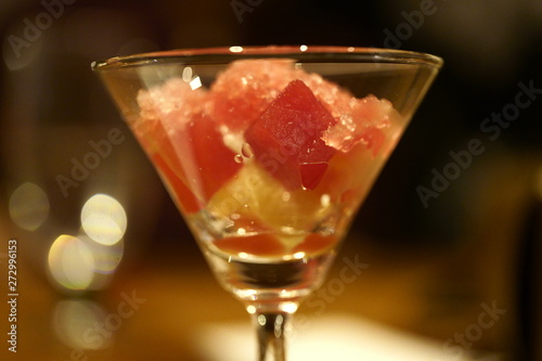 Wallpaper Mural Fine dining dessert in a cocktail glass Torontodigital.ca