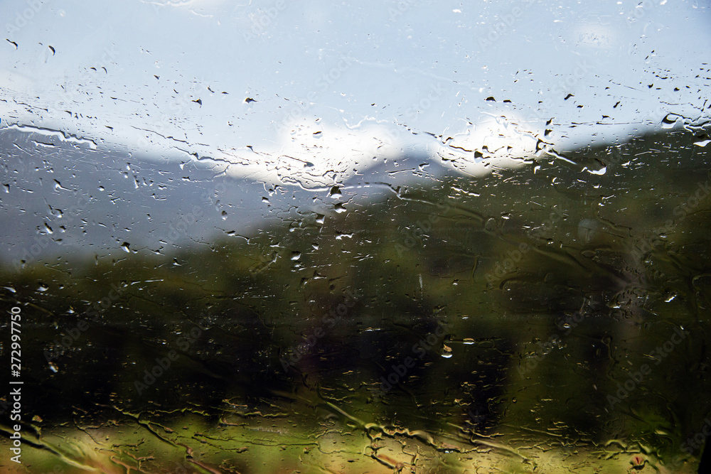 rain drops on window rain drops on window
