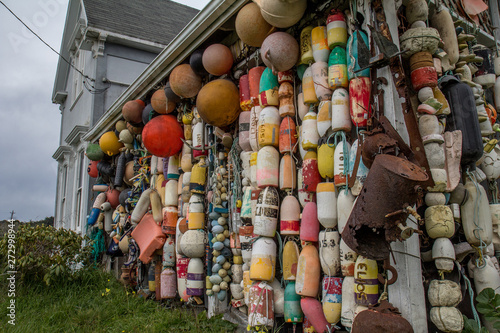 Bouys on a house