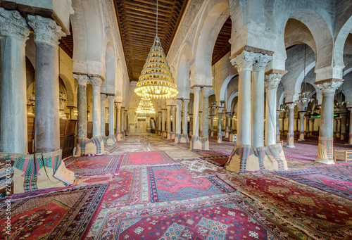 The Great Mosque of Kairouan in Tunisia photo