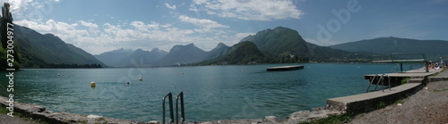 Panoramic view of Lake Annecy, France © Brian