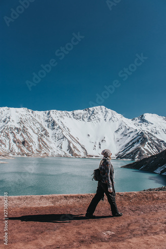 Embalse El Yeso in Cajón del Maipo, Chile