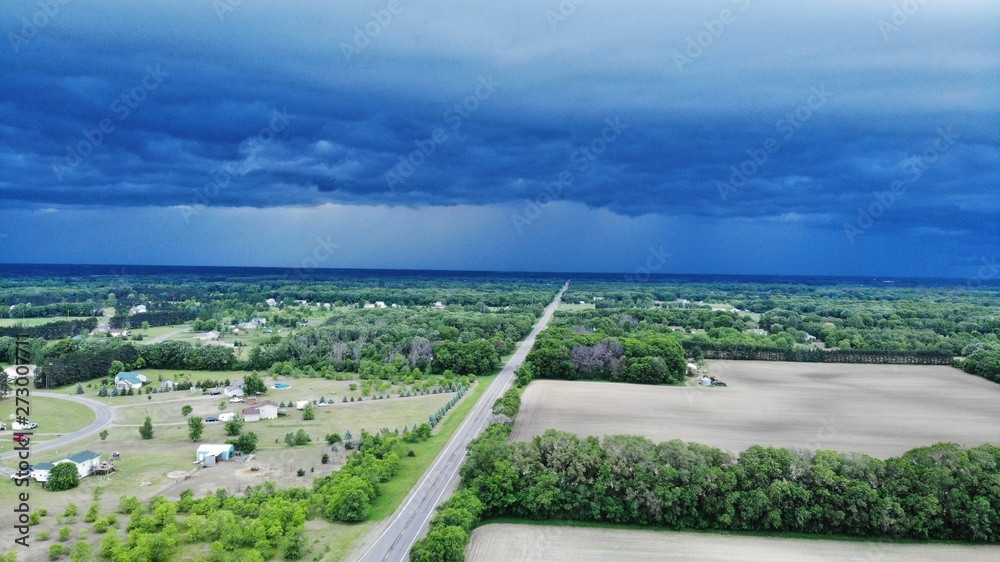 Fototapeta premium created by dji camera