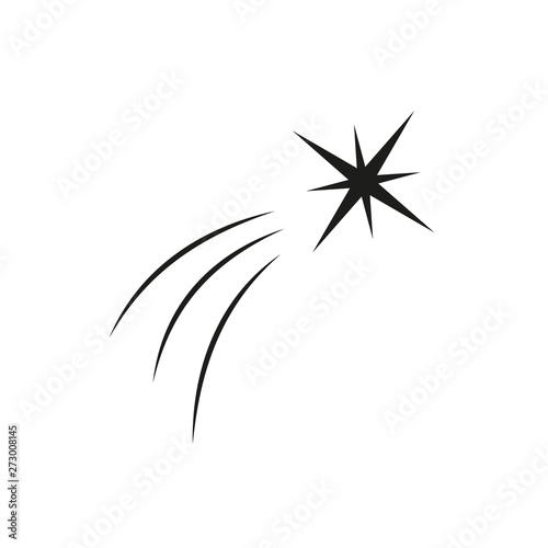 Magic star isolated on whit...