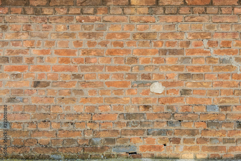 Old Weathered Brick Wall Texture