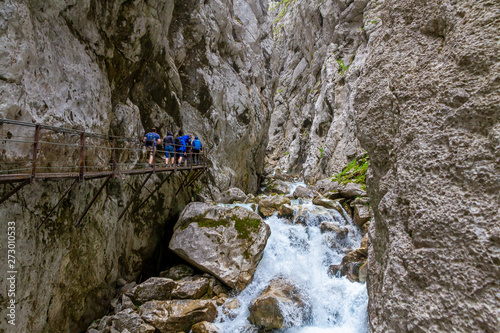 Fotografía Abenteuerliche Wanderung durch den Höllentalklamm