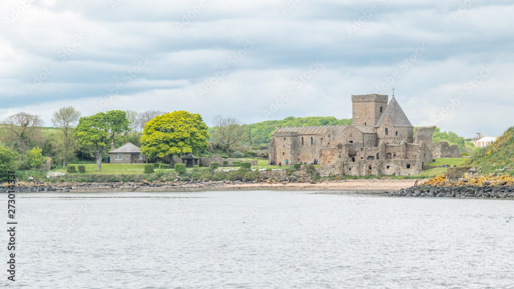 castle on shore scotland uk