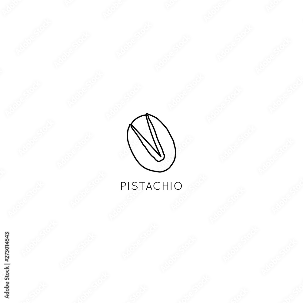 Nuts and Seeds vector line design Nuts and Seeds vector line design
