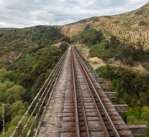 Beautiful View from a Train