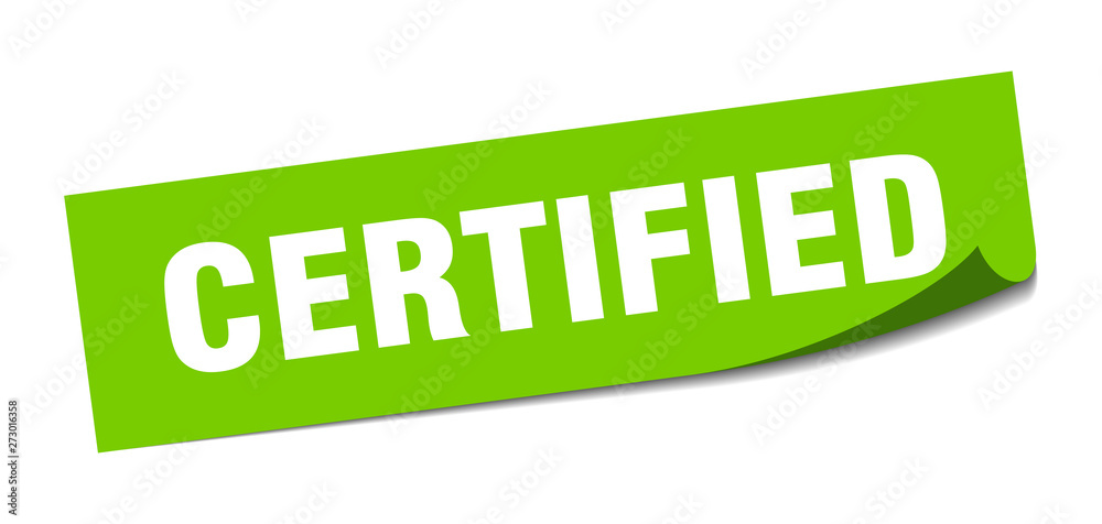 certified certified