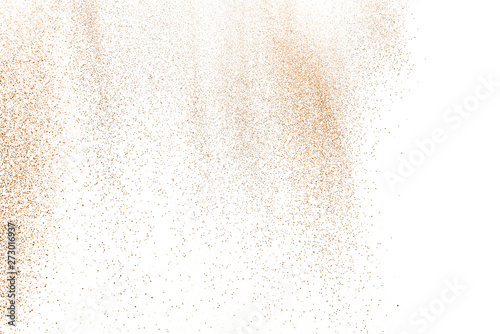 Wallpaper Mural Explosion of brown powder on white background. Torontodigital.ca