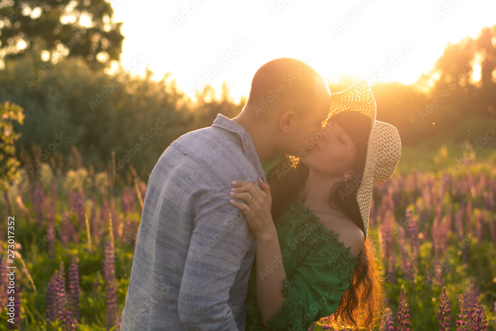Beauty couple on the date Beauty couple on the date