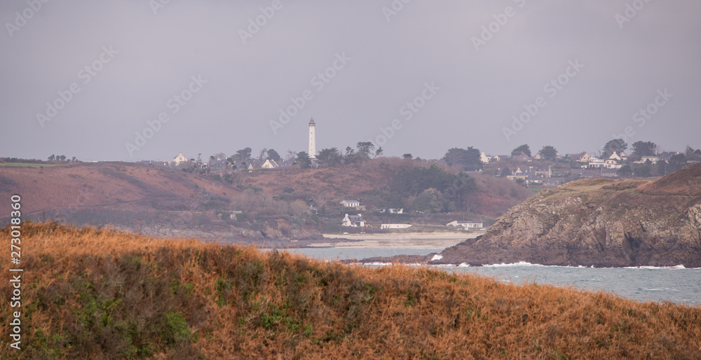 Fototapeta premium Littoral port du Conquet Finistère nord Bretagne France