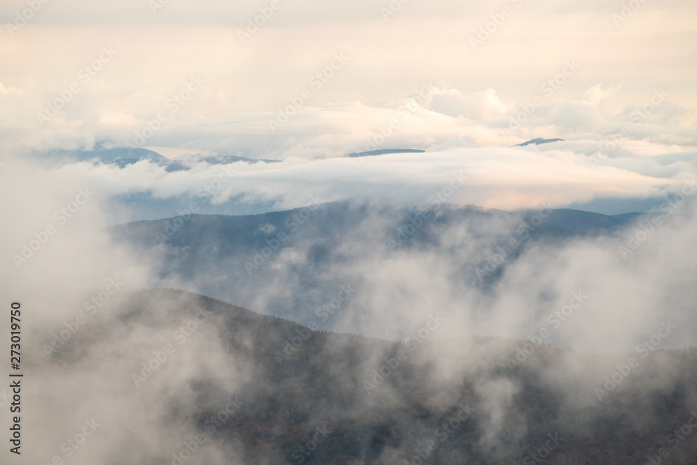 Mountains and Clouds