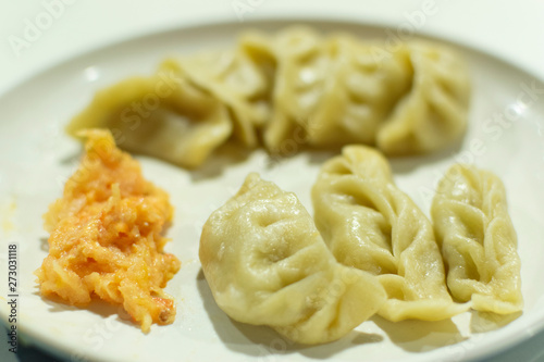 Momo - food item , Sikkim , India