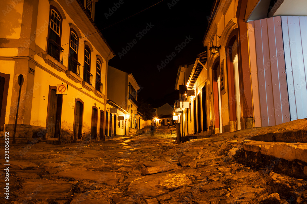 city landscape Tiradentes, Brazil - MG, historic Brazilian city.