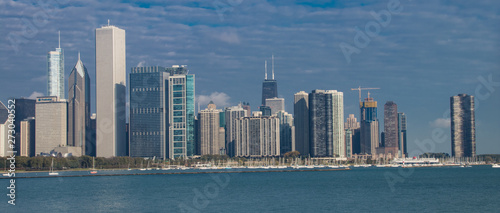 Chicago cityscape as seen from Lake Michigan © Arne