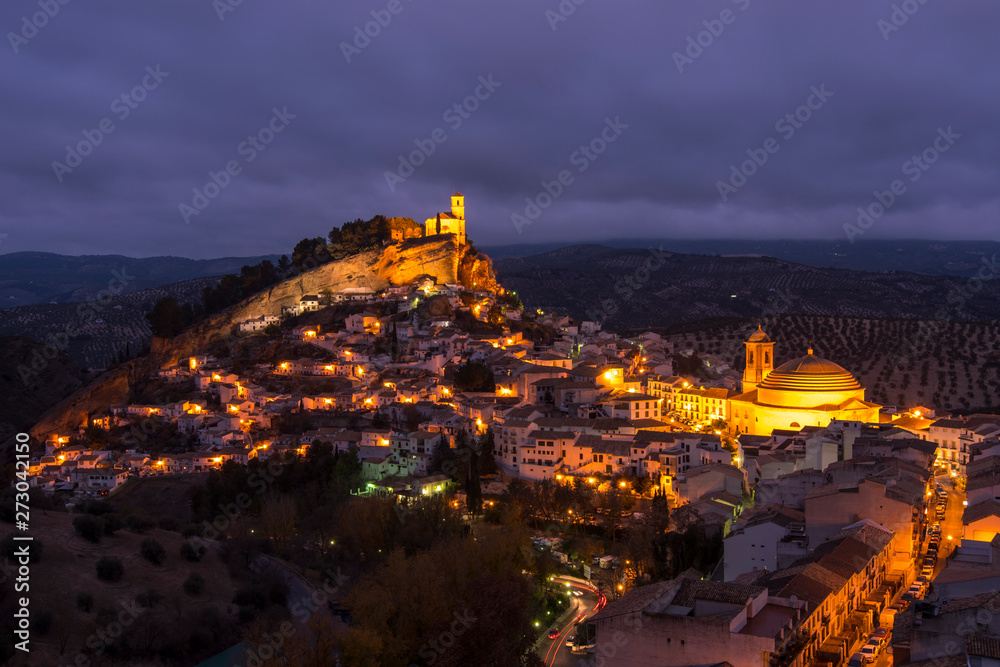 Obraz premium Montefrío, pueblo más bonito de Granada (Spain)