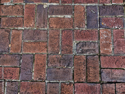 Diagonal patterned brick background