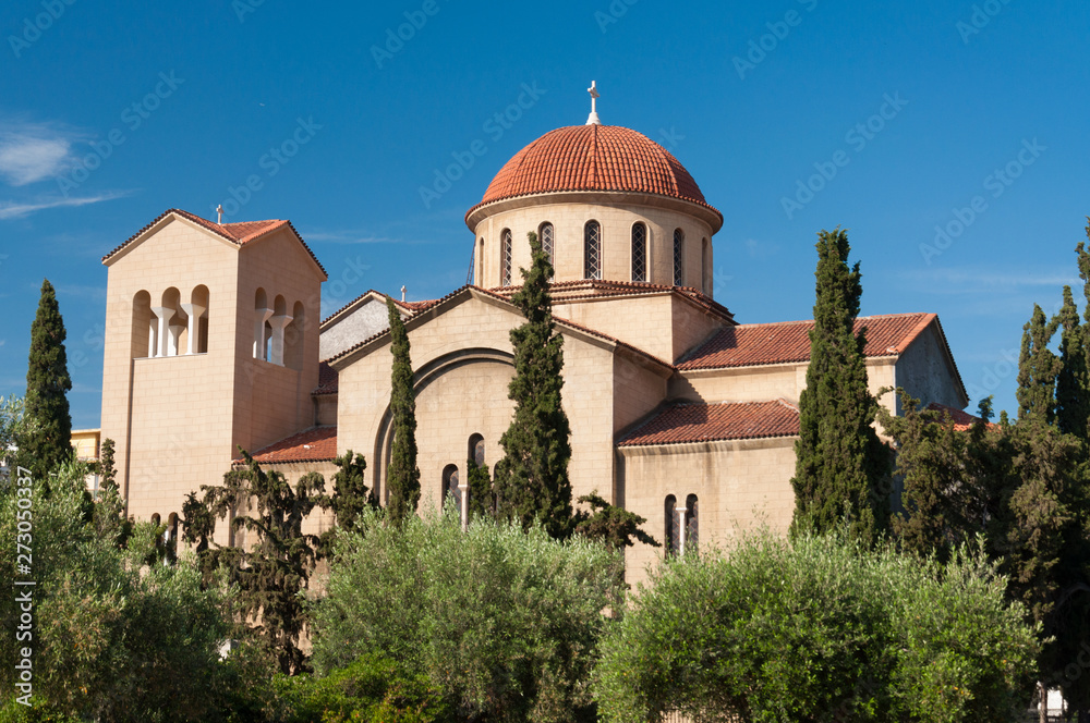 Agia Triada Church near Kerameikos, Athens, Greece.