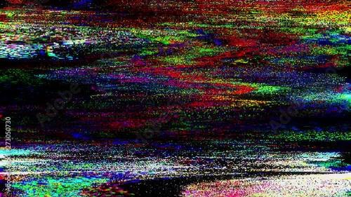 Unique Design Abstract Digital Animation Pixel Noise Glitch Error Video Damage