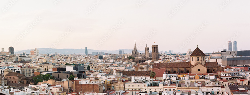 Panorama of Barcelona
