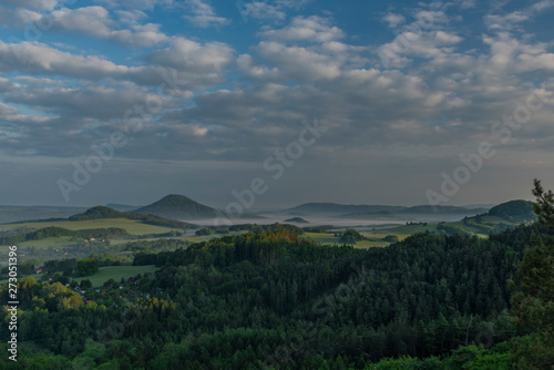 Outlook near Ceska Kamenice town in national park © luzkovyvagon.cz