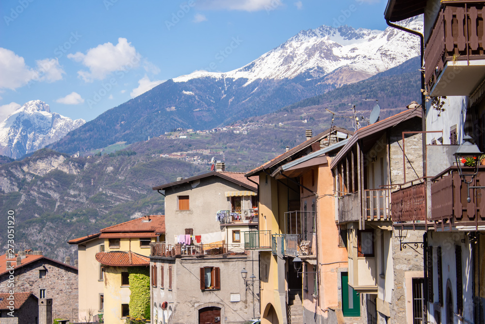 Fototapeta premium View of Bienno