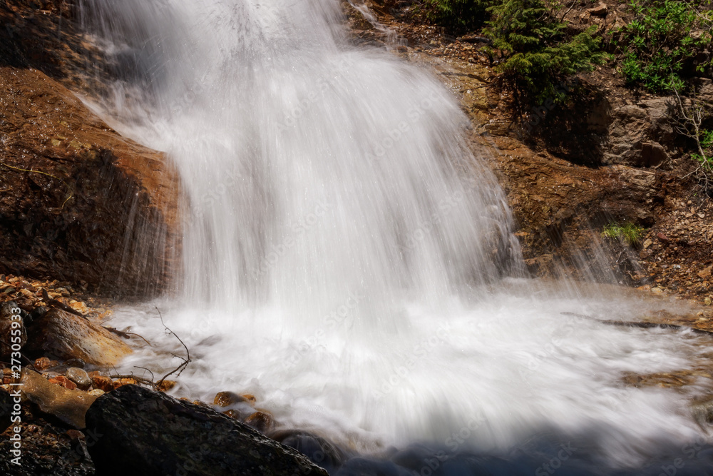 Fototapeta premium La Plata Canyon Waterfall 02