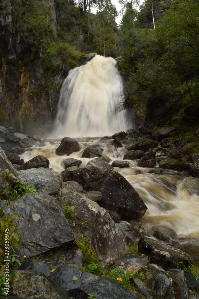 Fototapeta premium Waterfall | Russia | Altai