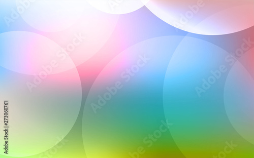 Abstract Bokeh white circle background