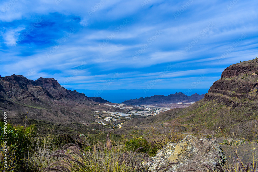 Fototapeta premium Nice Mountain view from the canary island