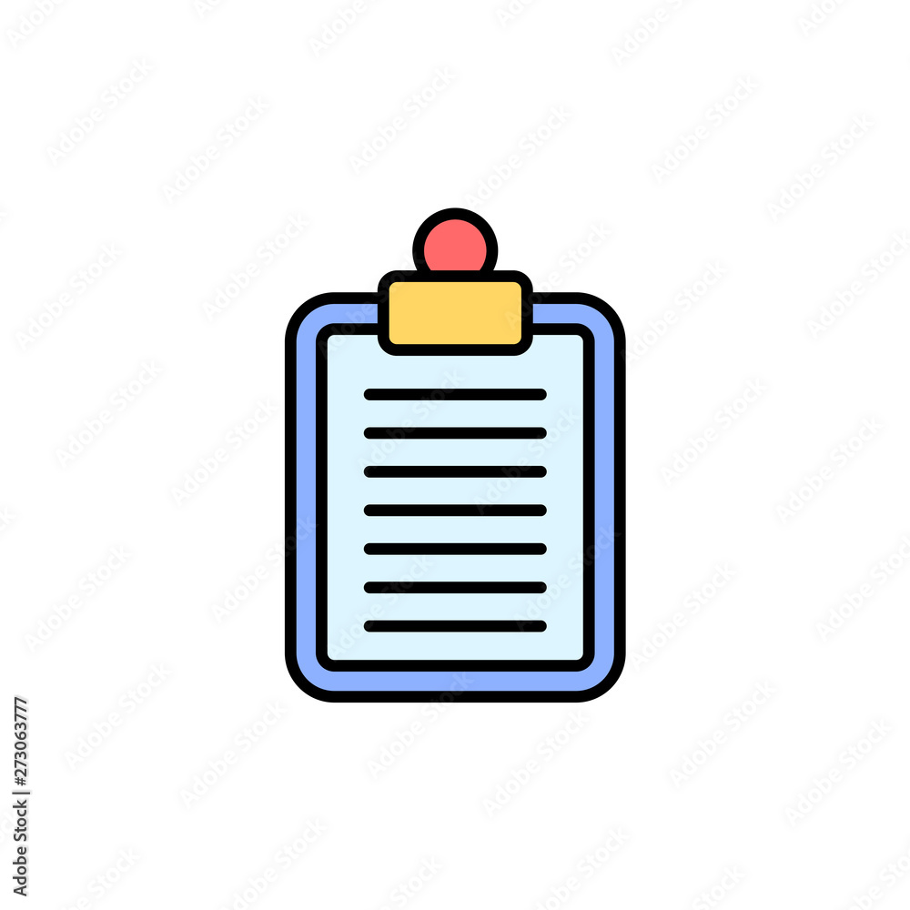 Clipboard vector icon sign symbol Clipboard vector icon sign symbol