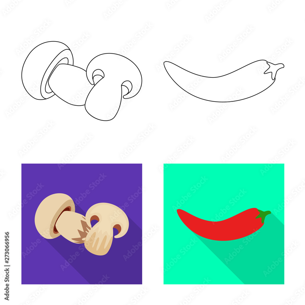 Isolated object of taste and product icon. Set of taste and cooking vector icon for stock. Isolated object of taste and product icon. Set of taste and cooking vector icon for stock.