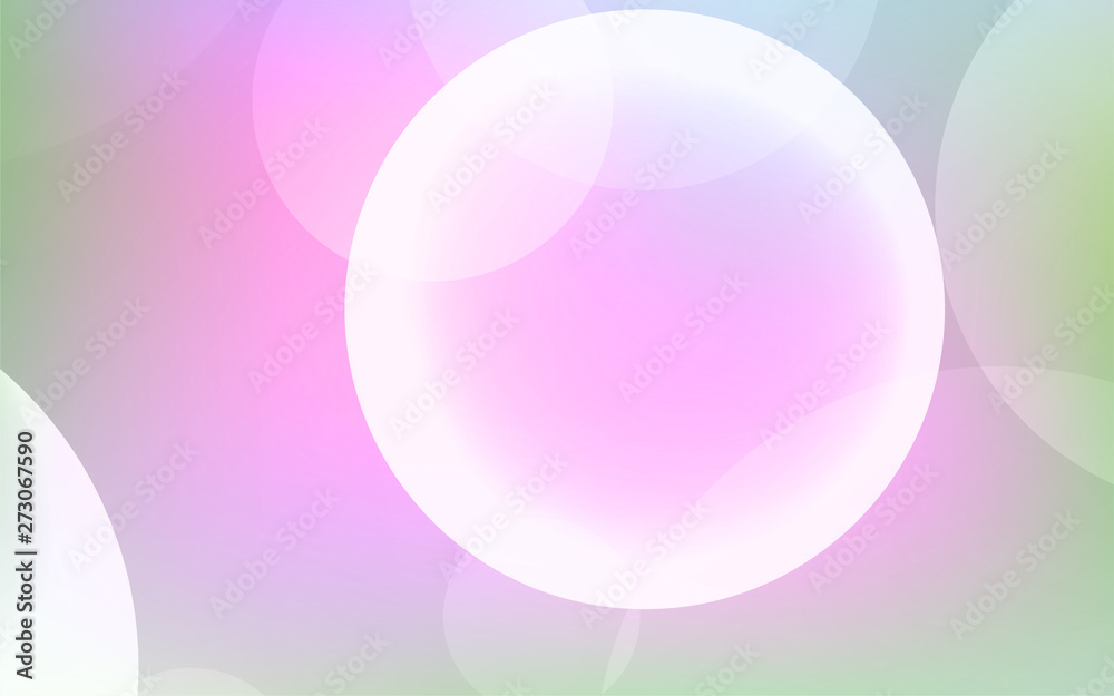 Abstract Bokeh white circle background