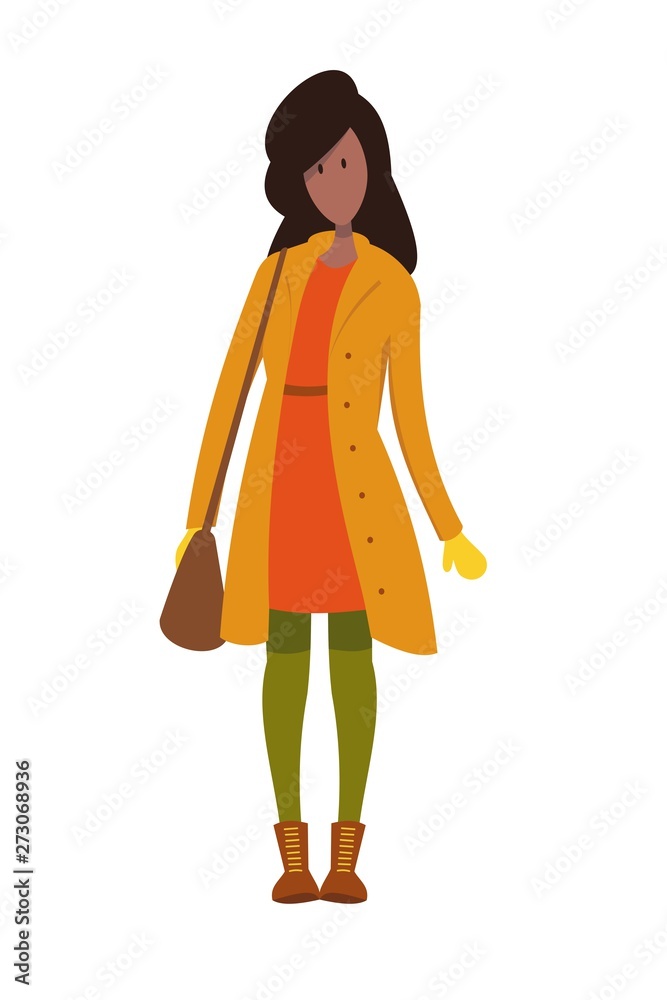 girl in yellow coats in green leggings, autumn clothes, autumn girl in yellow coats in green leggings, autumn clothes, autumn