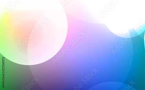 Abstract Bokeh white circle background