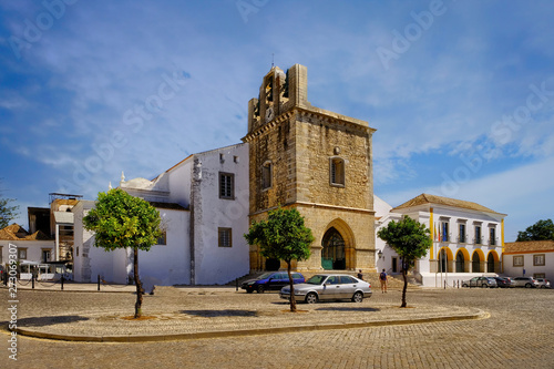 Faro, Portugal: Church of Santa Maria, Cathedral of Faro, Algarve Region, south of Portugal
